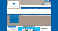 Desktop Screenshot of langleychamber.com